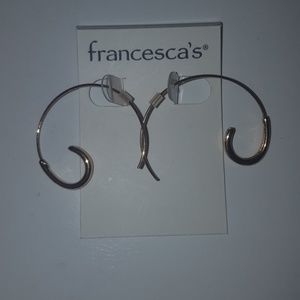 Gold Spiral Earrings